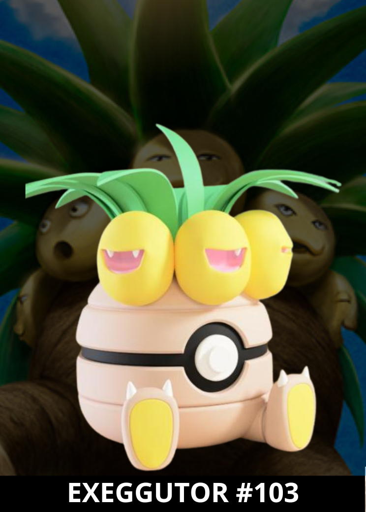Pokéball de Exeggutor impresa en 3D - Pokeremmicias