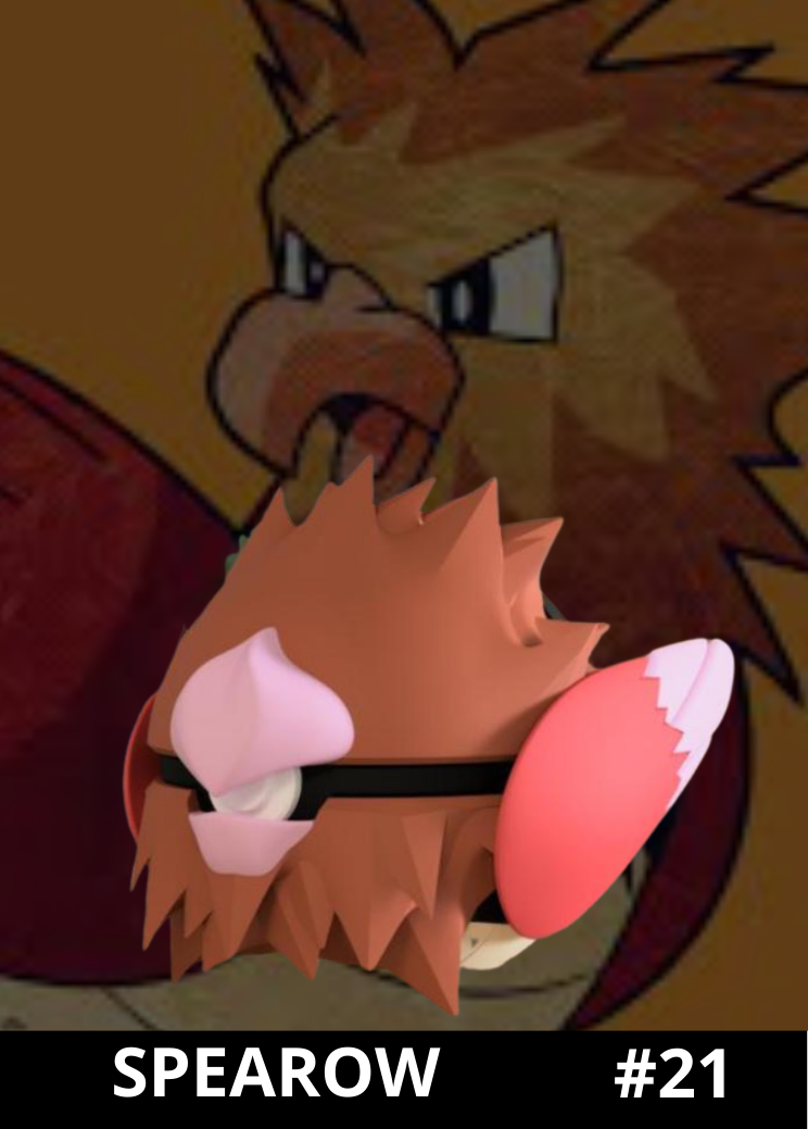 Pokéball de Spearow impresa en 3D - Pokeremmicias