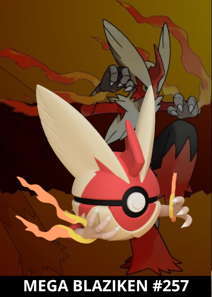 #257 - Mega Blaziken