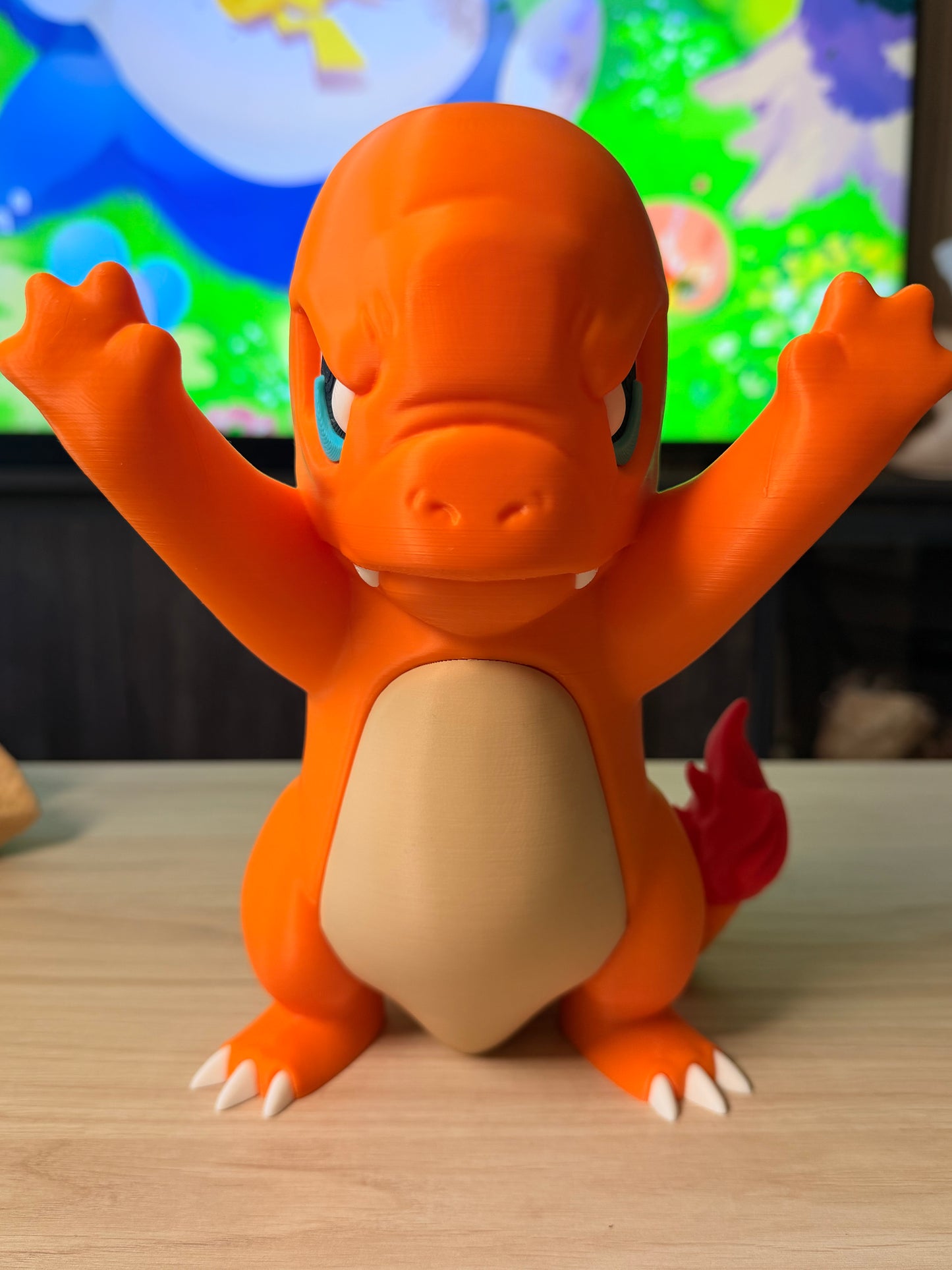 Pokewindow de Charmander XL impreso en 3D - Pokeremmicias