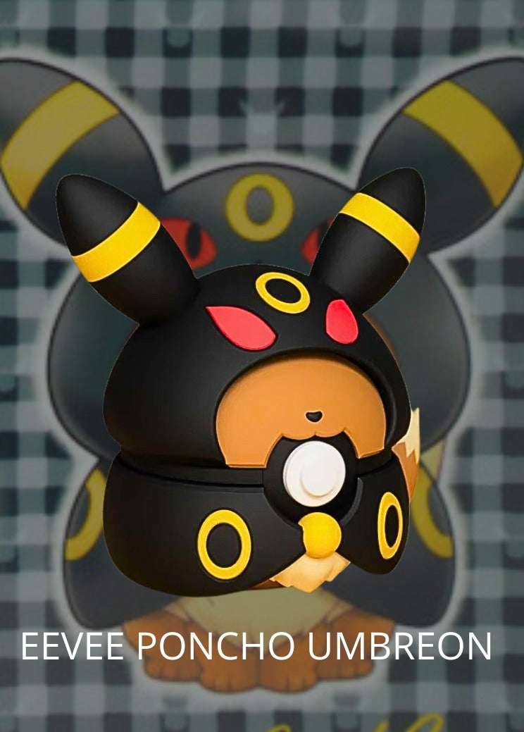 Eevee con cosplay de Umbreon impreso en 3D - Pokeremmicias