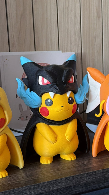 Pikachu poncho Charizard X