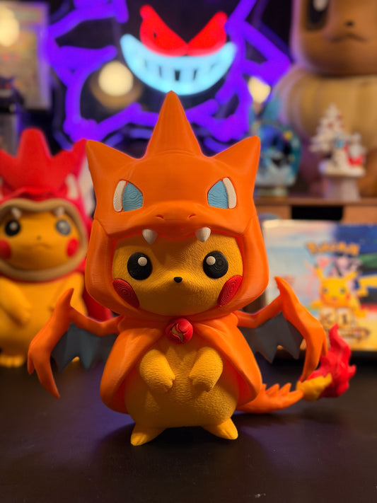 Pikachu poncho de Charizard Y