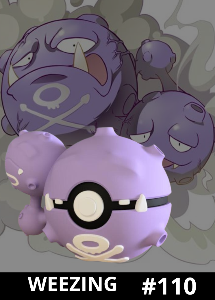 #110 - Weezing