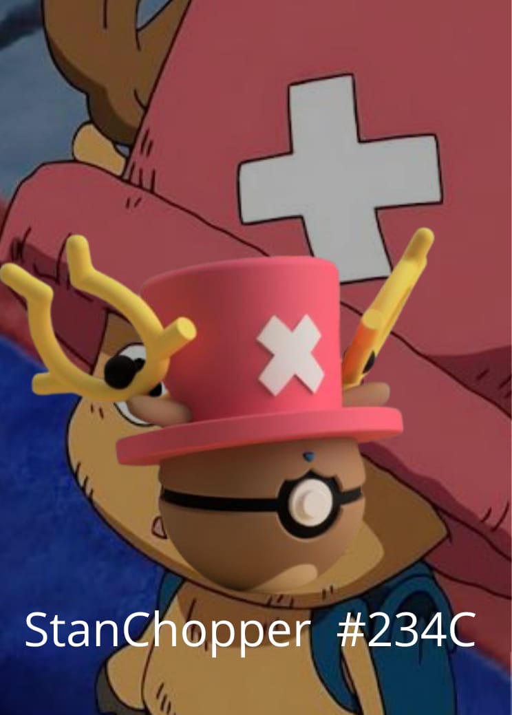 Cosplay Chopper Standler
