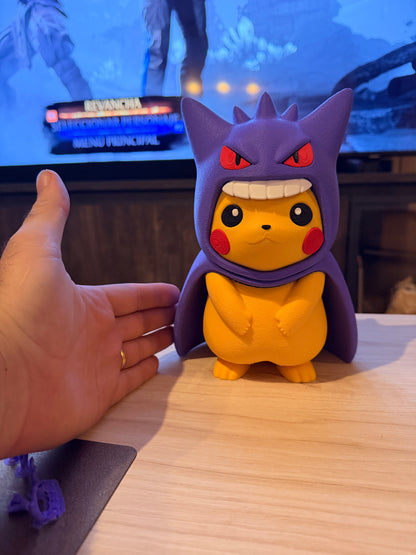 Pikachu poncho Gengar