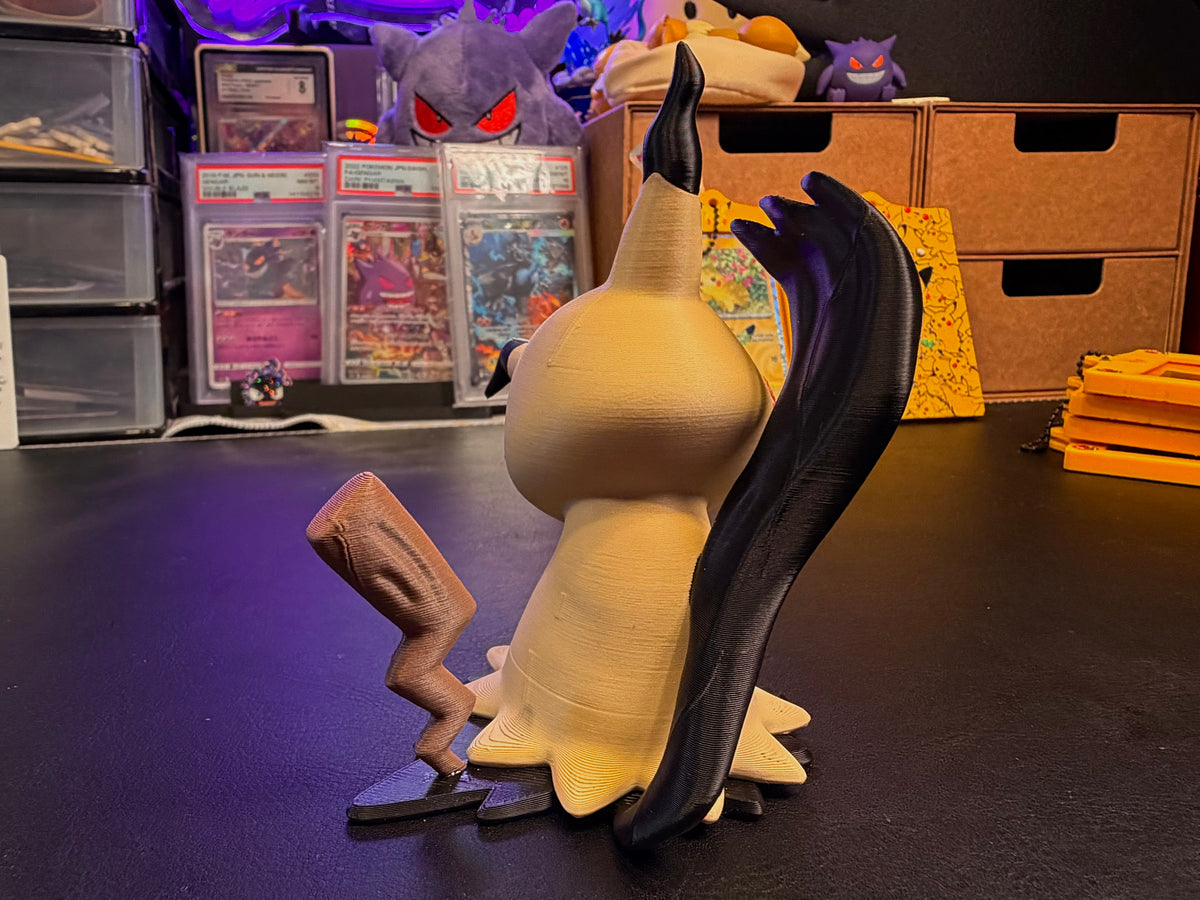 Pokewindow de Mimikyu impreso en 3D, vista lateral - Pokeremmicias