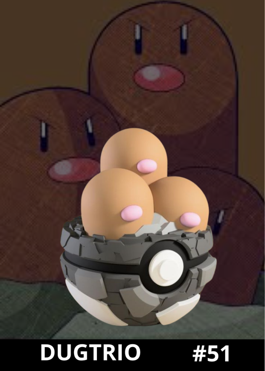 #51 - Dugtrio