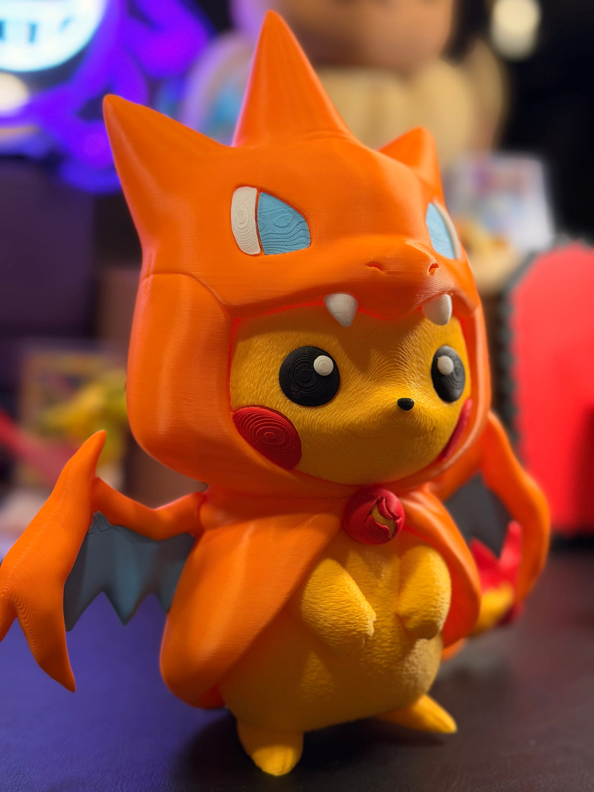 Pikachu poncho de Charizard Y