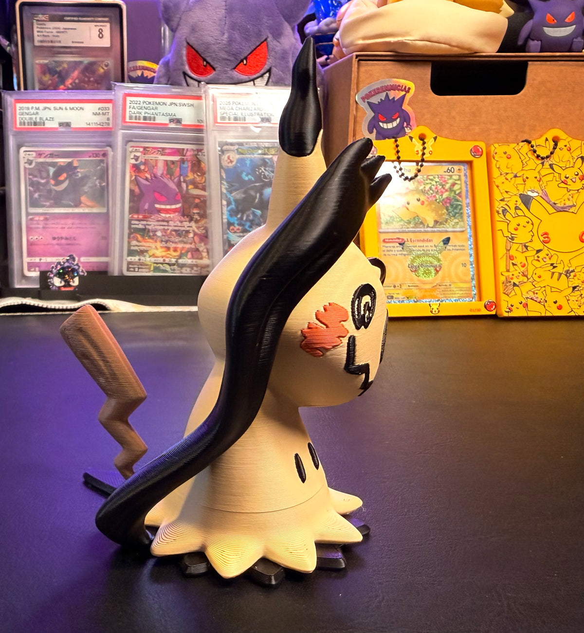 Pokewindow de Mimikyu impreso en 3D como decoración - Pokeremmicias