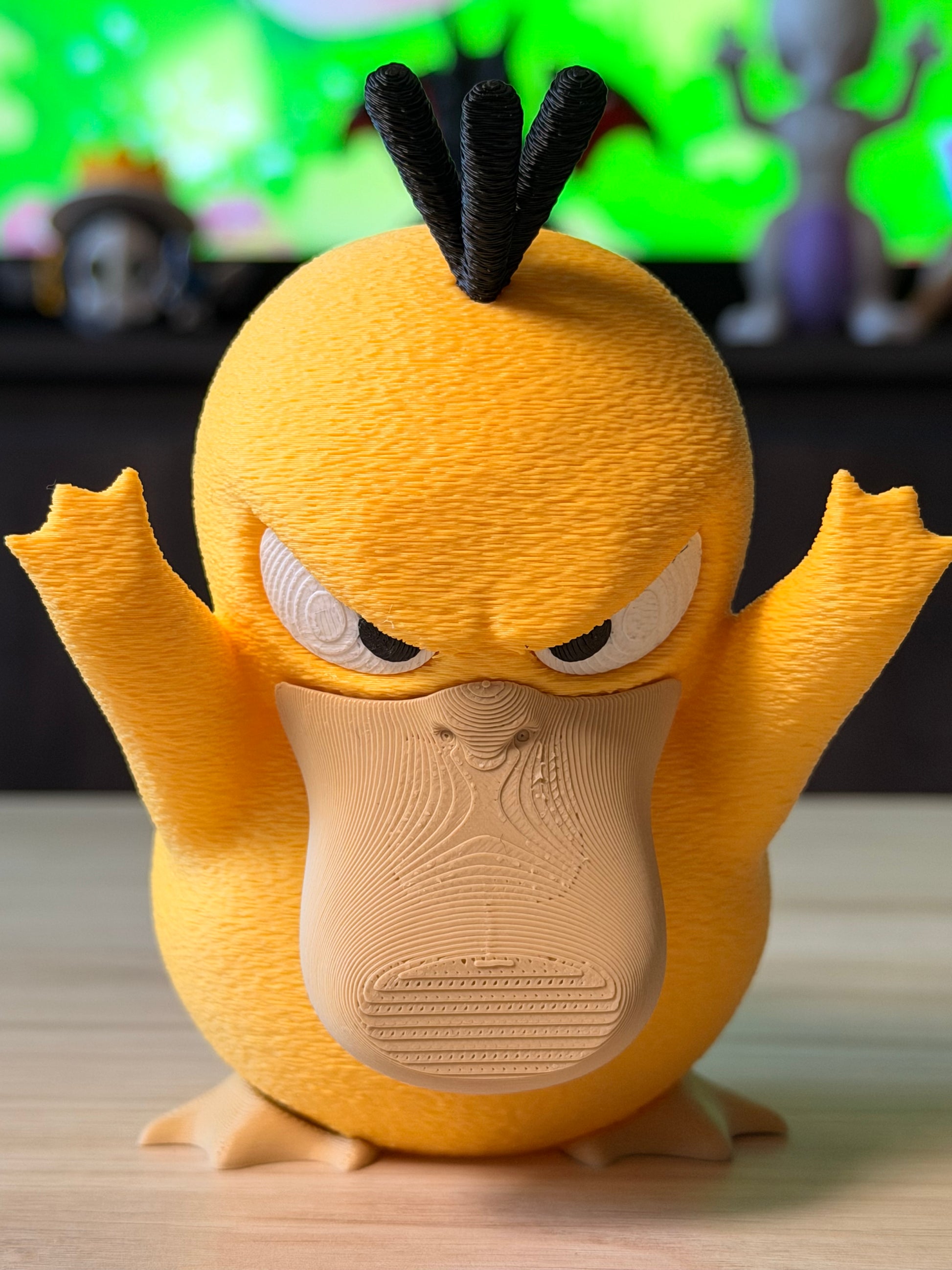 Pokewindow de Psyduck impreso en 3D - Pokeremmicias