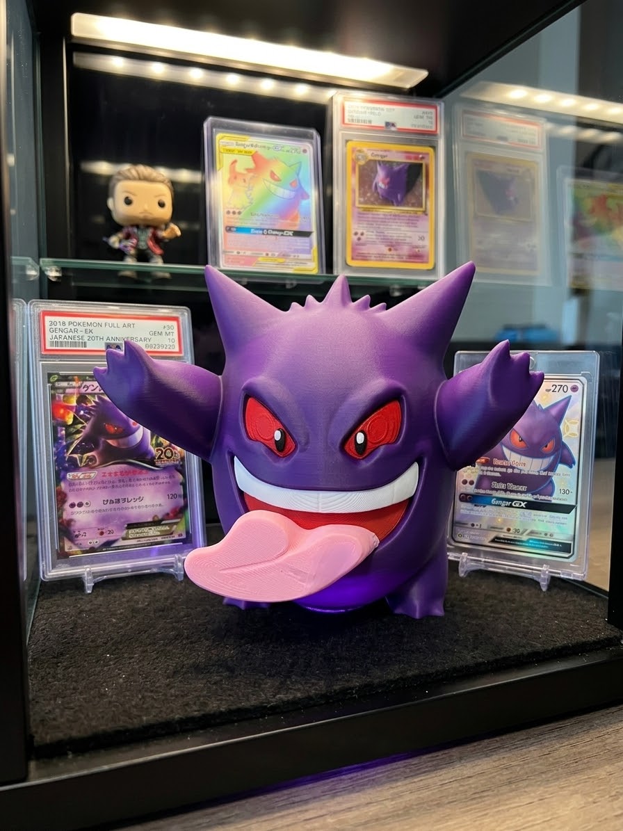 Pokewindow de Gengar impreso en 3D - Pokeremmicias